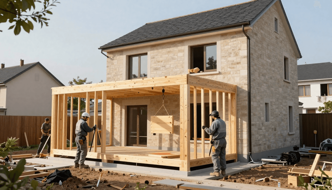 Agrandir sans déménager: 4 extensions à succès (bois, RE2020)