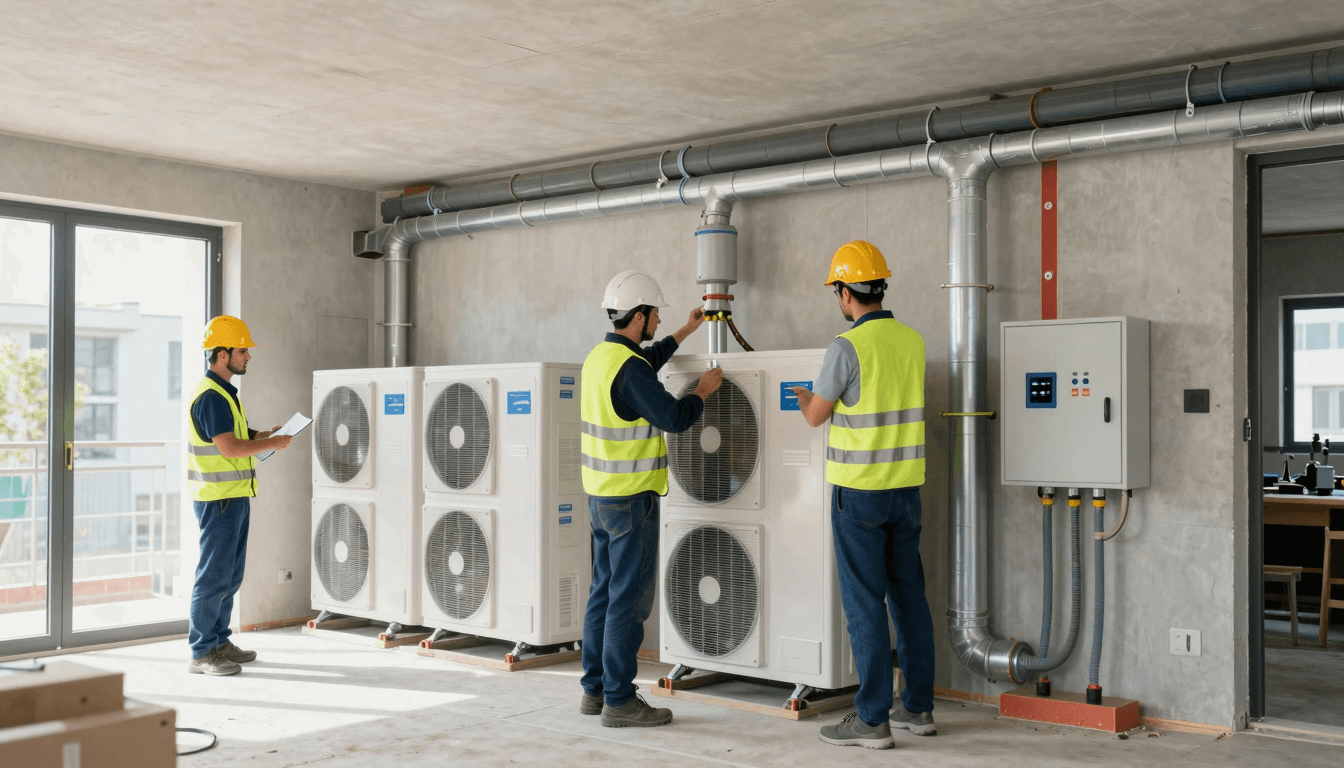 Altarea: PAC collectives réversibles pour le confort d’été RE2020