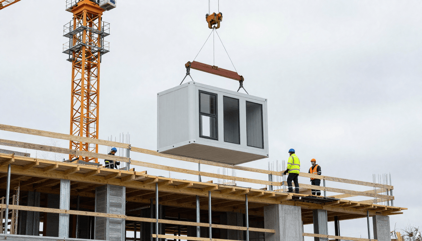 Arras inaugure 42 logements 3D modulaires : hors-site en essor