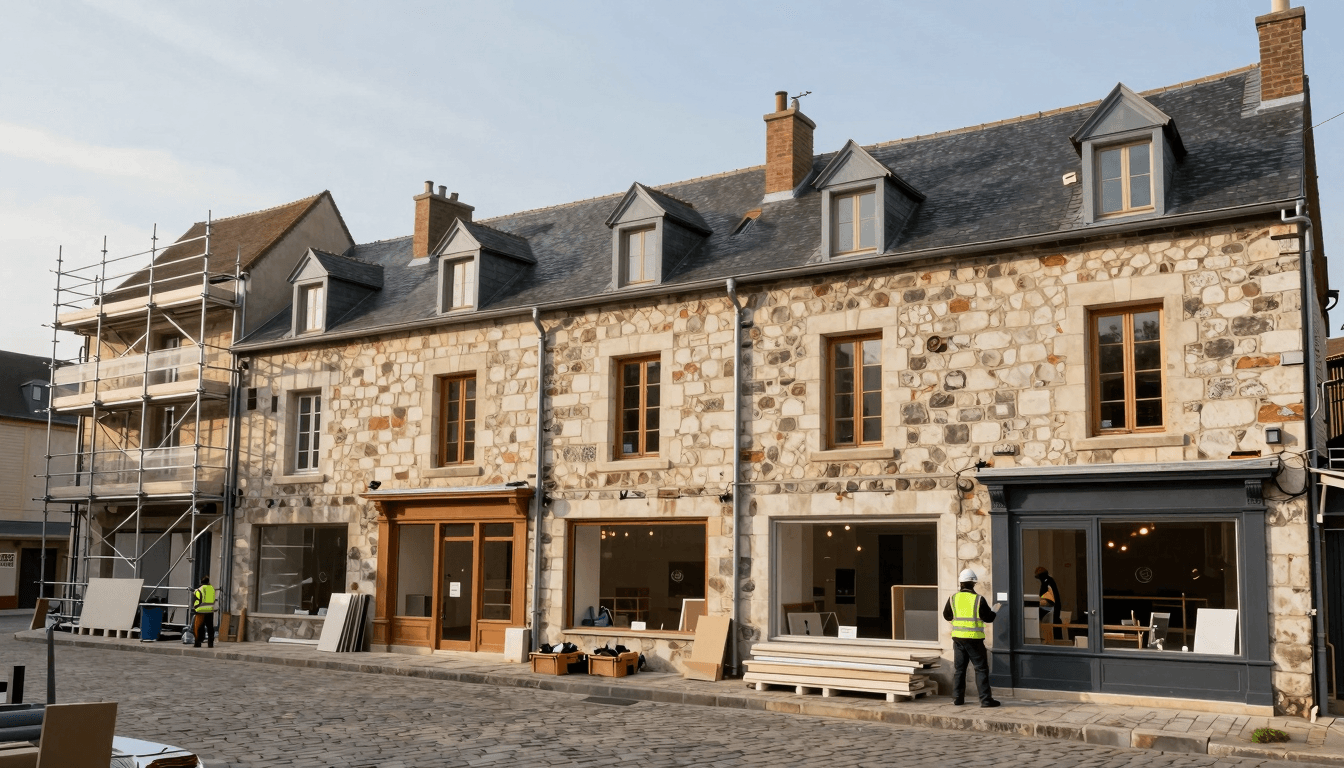 Bayonne: 6 immeubles anciens réhabilités en résidence mixte