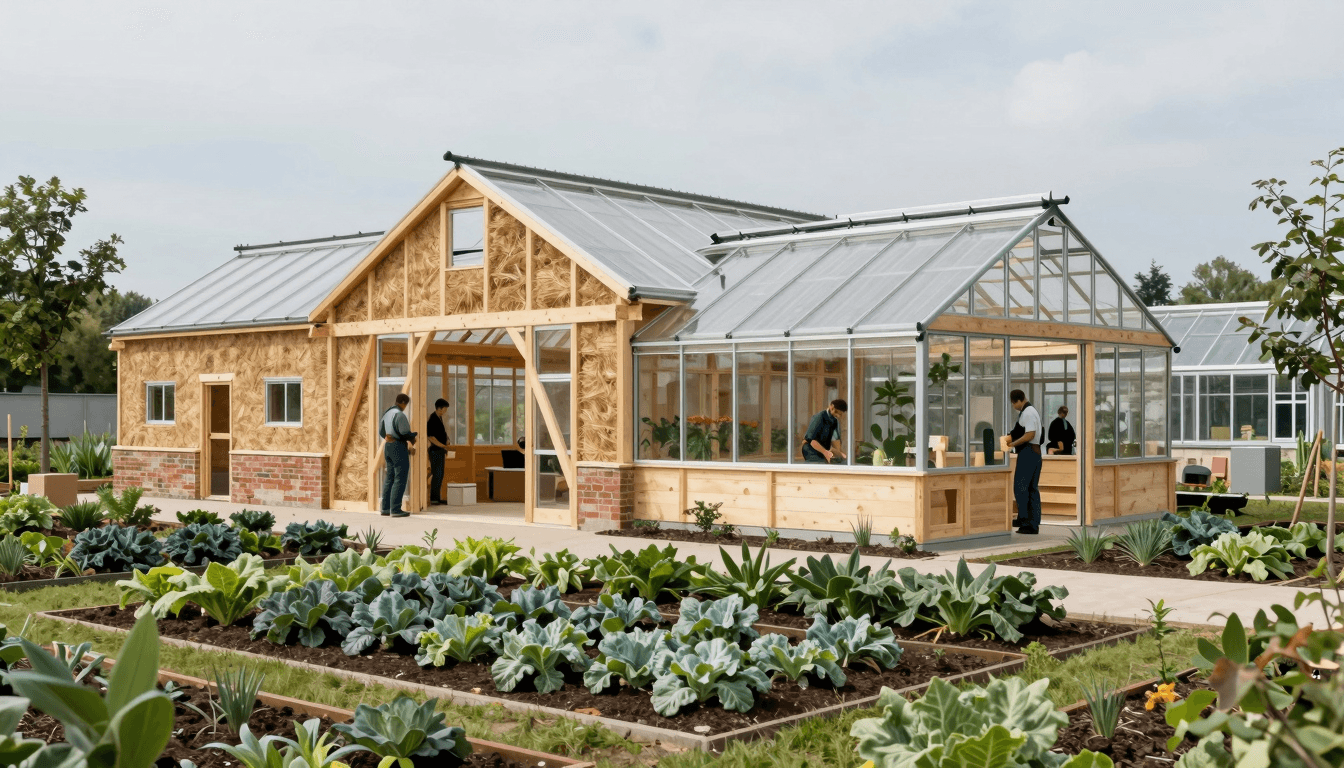 Mérignac: ferme urbaine vitrine d’architecture bas carbone