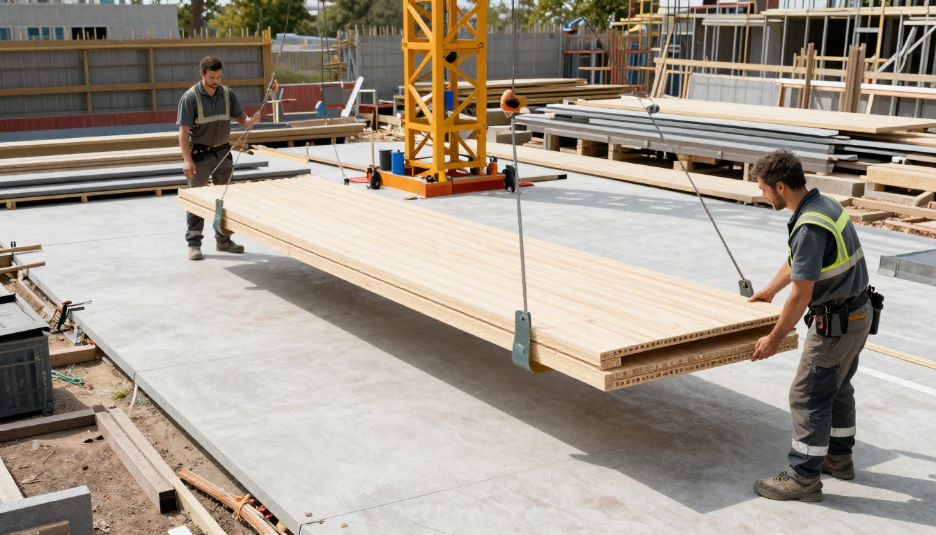 Préfabrication bois-béton : Timberium et Sayens accélèrent