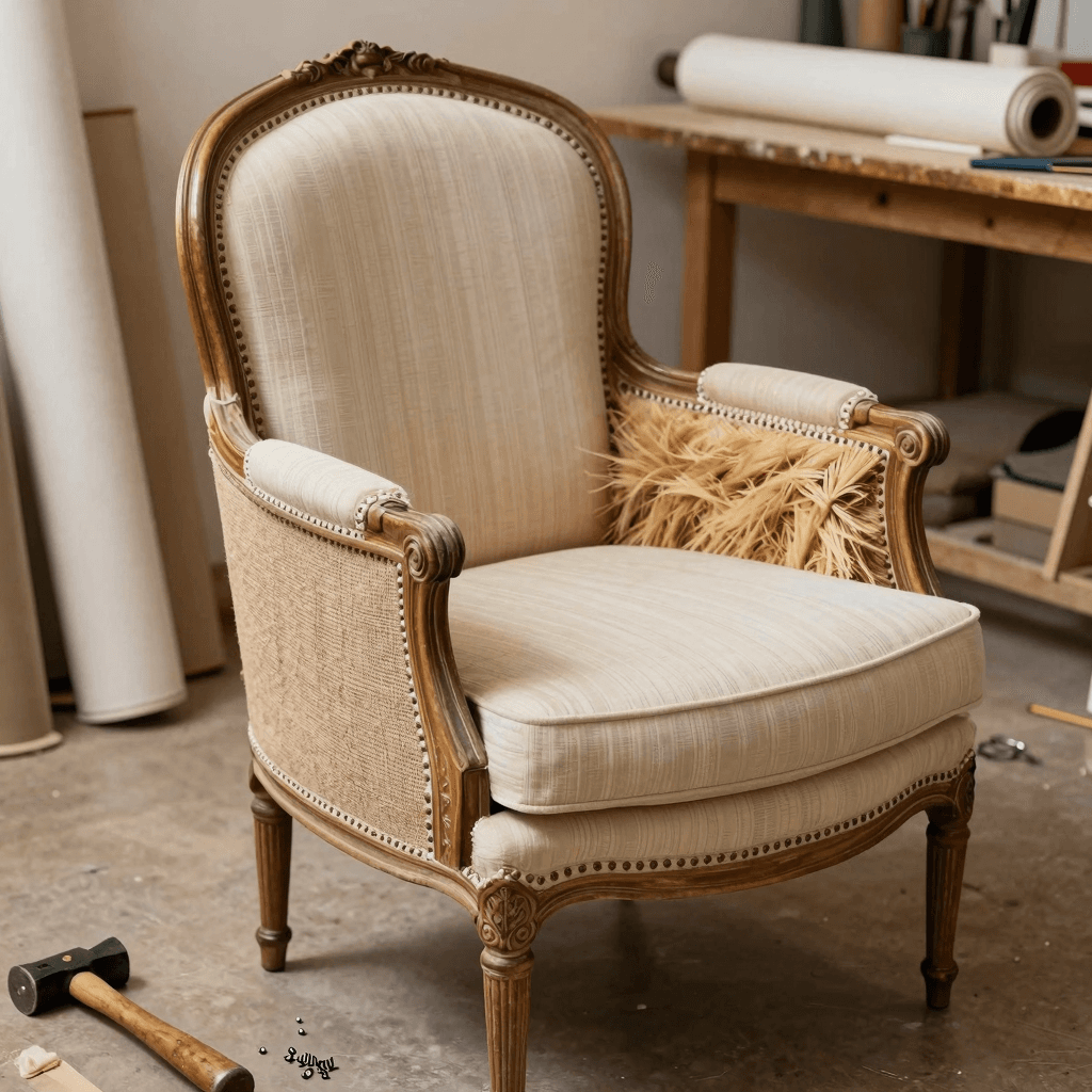 Restauration de fauteuils anciens : pourquoi faire appel à un tapissier professionnel ?