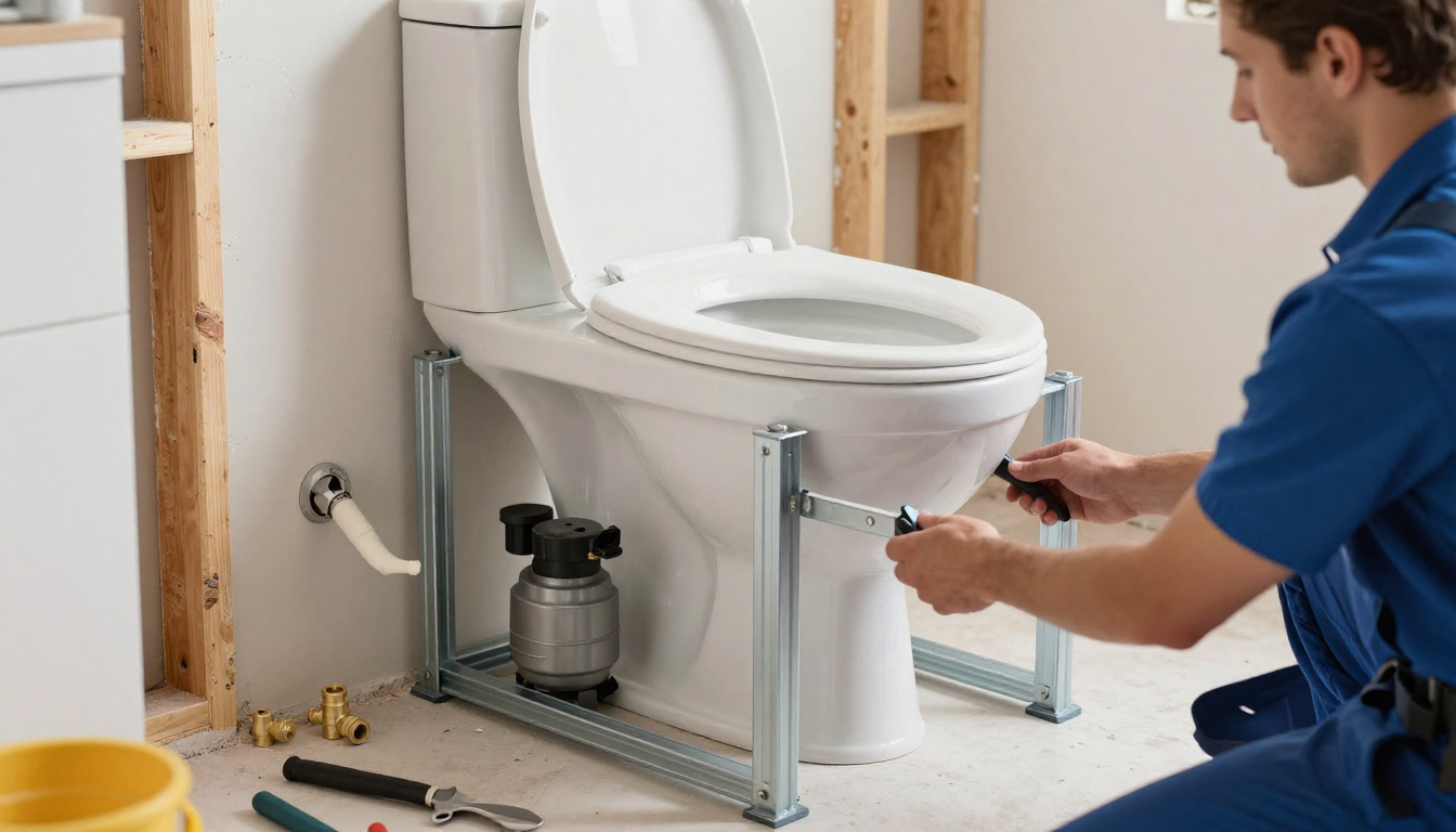 SFA et Geberit lancent 4 bâti-supports WC à broyeur en 2026