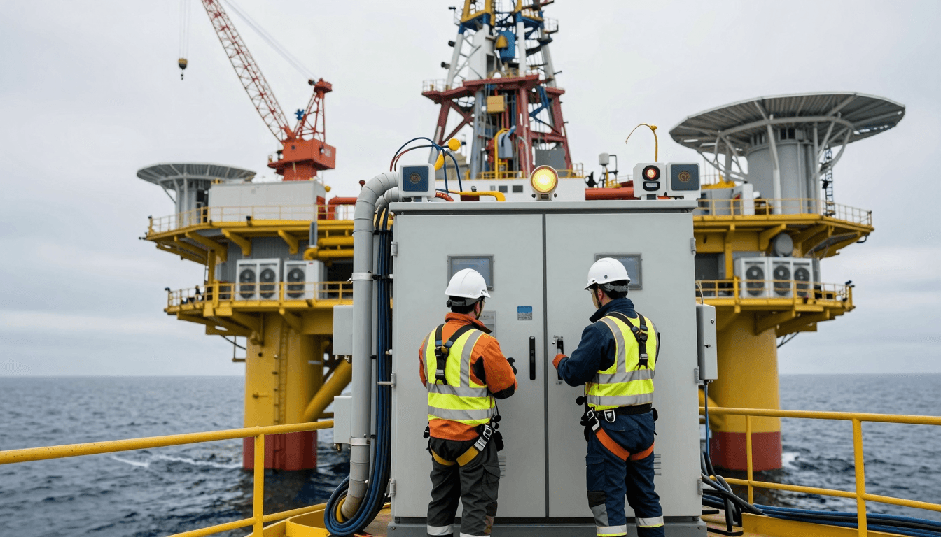 Spie déploie E&I et HVAC sur plateforme gazière en mer du Nord