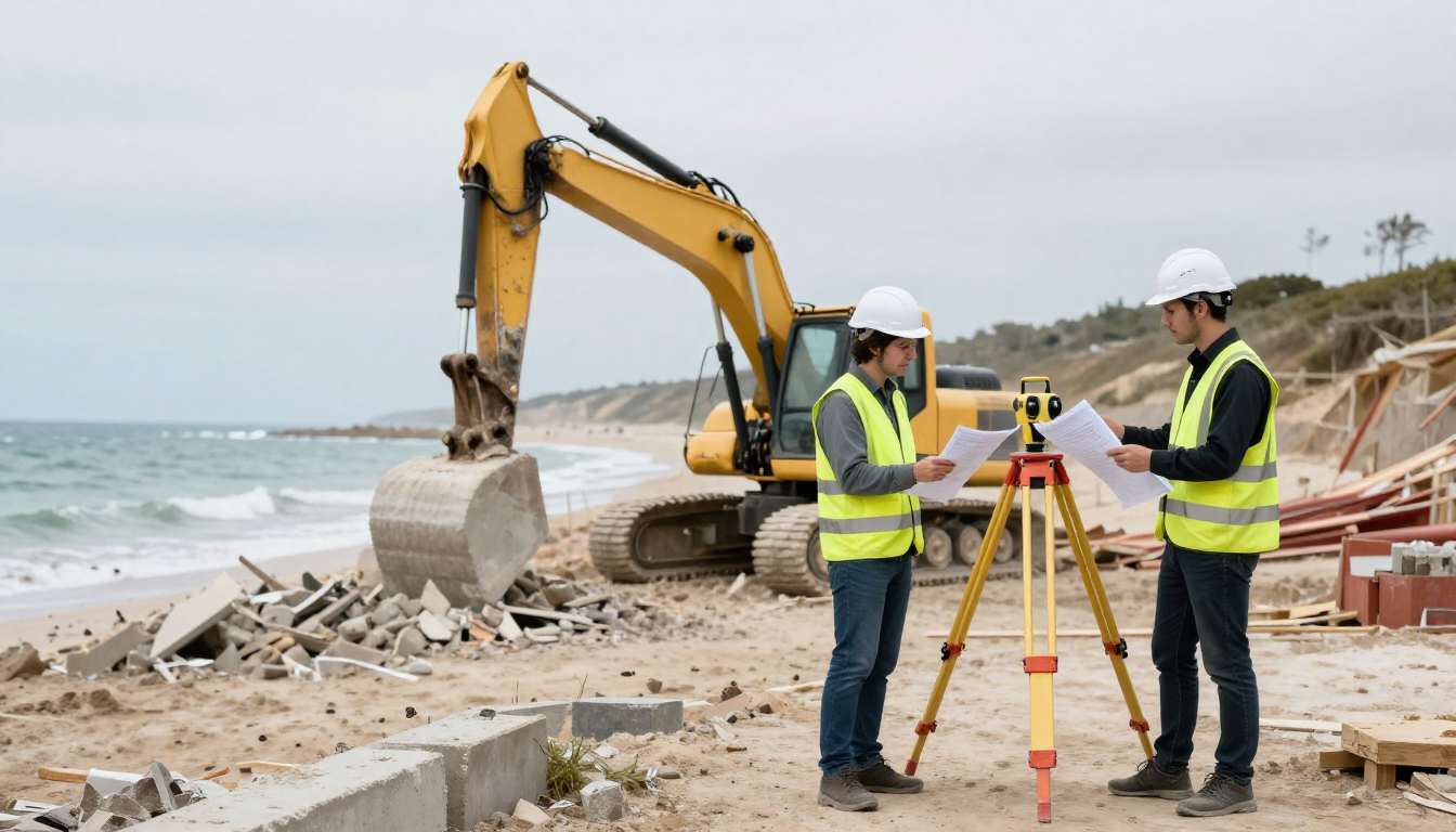 Vias condamnée: 150 000 € et démolition, leçons BTP littoral