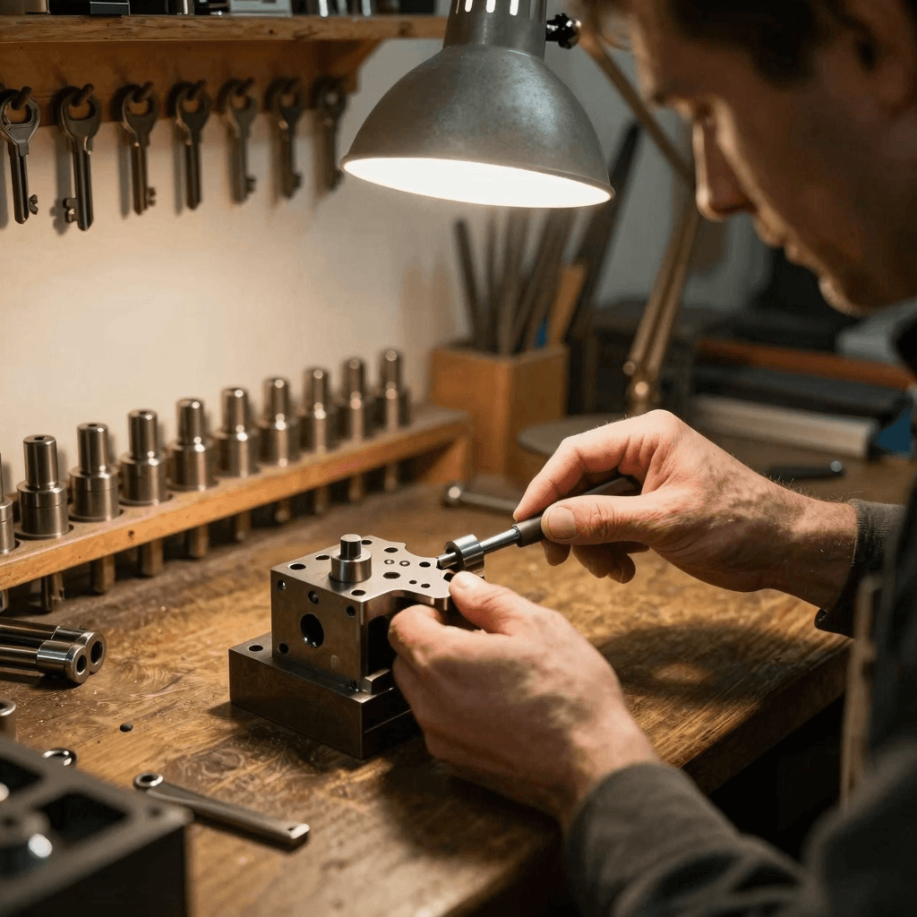 Portrait : l'évolution des artisans serruriers dans les Vosges