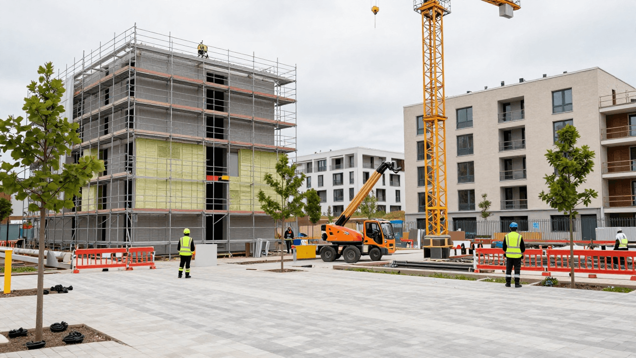 Saint-Pierre-des-Corps: chantiers de rénovation à La Rabaterie